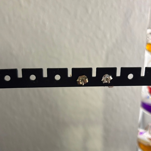 Wooden Piglet Earrings - Picture 2 of 2